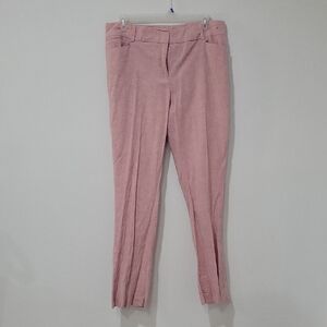 New York & Company Pink Straight Leg Pants